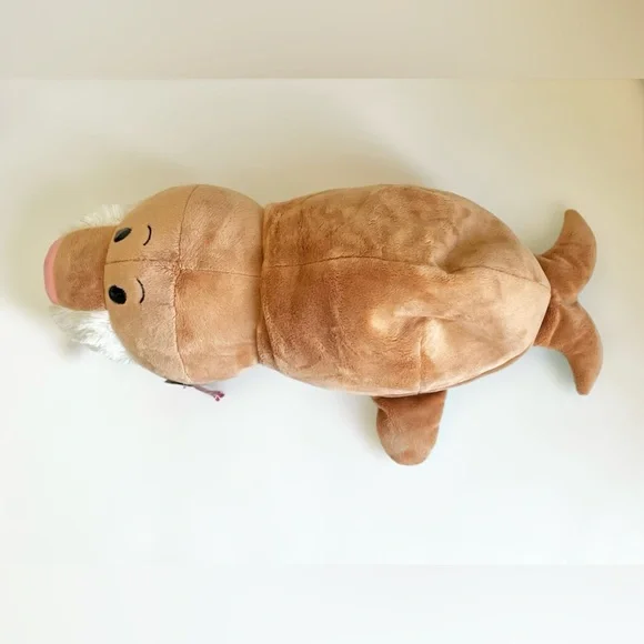 Flip A Zoo Harper Dolphin Willow Walrus 21” Sea Animal Reversible Stuffed Toy - Picture 4 of 11